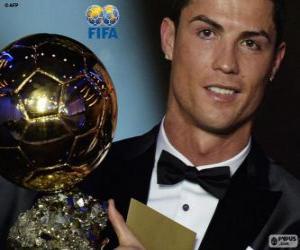 пазл FIFA Ballon d'Or 2014 победитель Криштиану Роналду